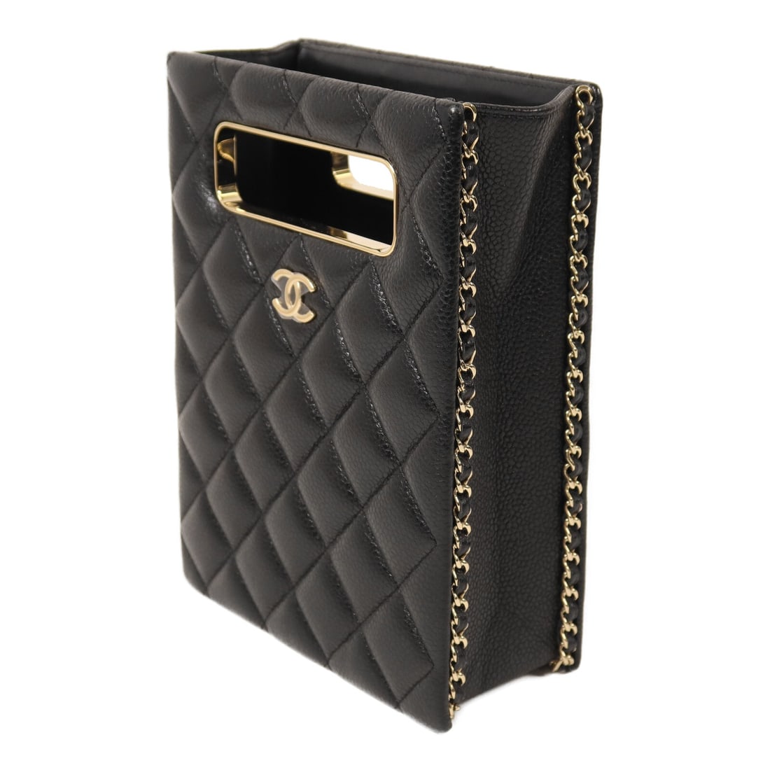 Chanel Evening Box 2Way Black - 3