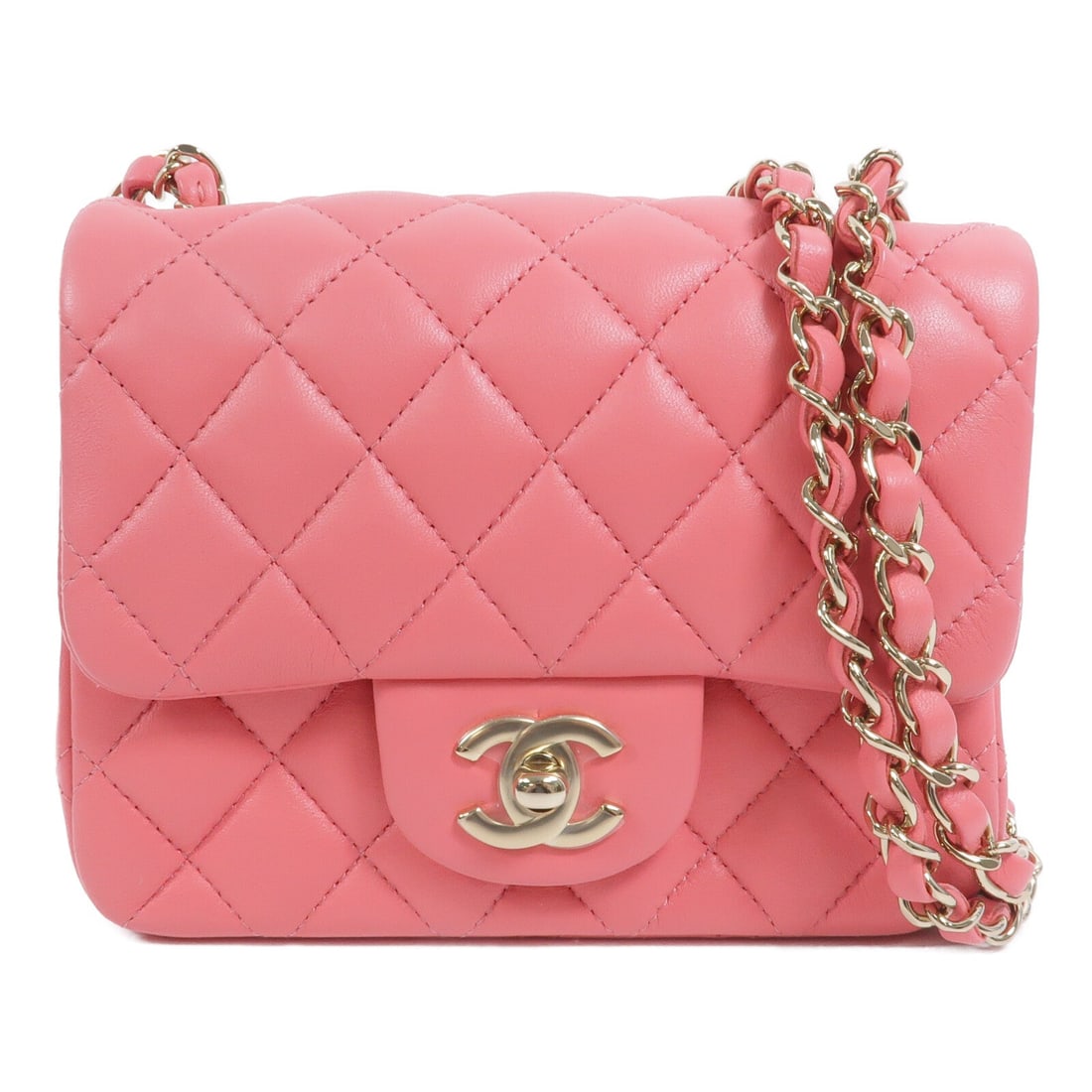 Chanel Mini Classic 17 Pink (1 of 15)