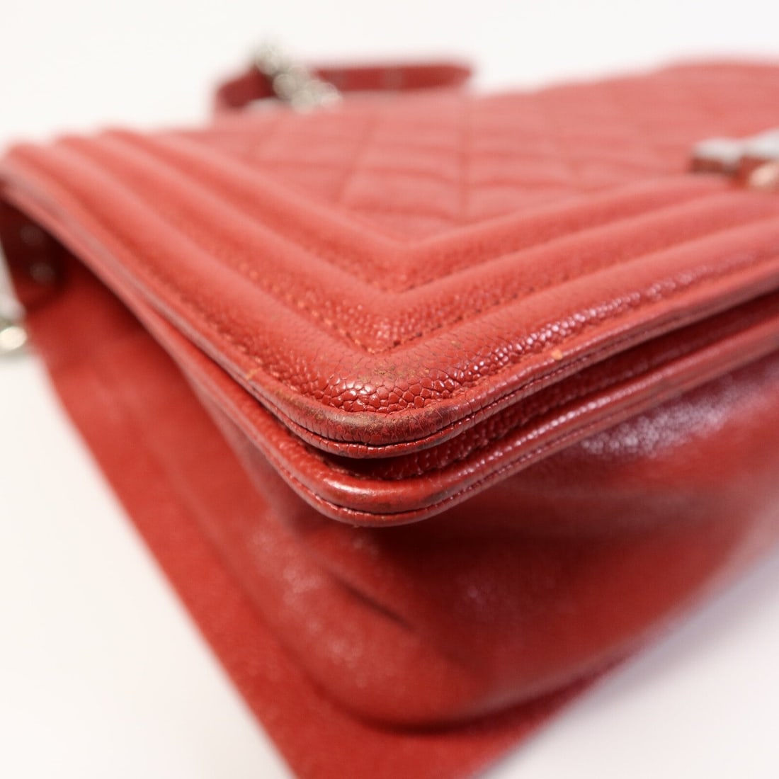 Chanel Boy 25 Red - 10