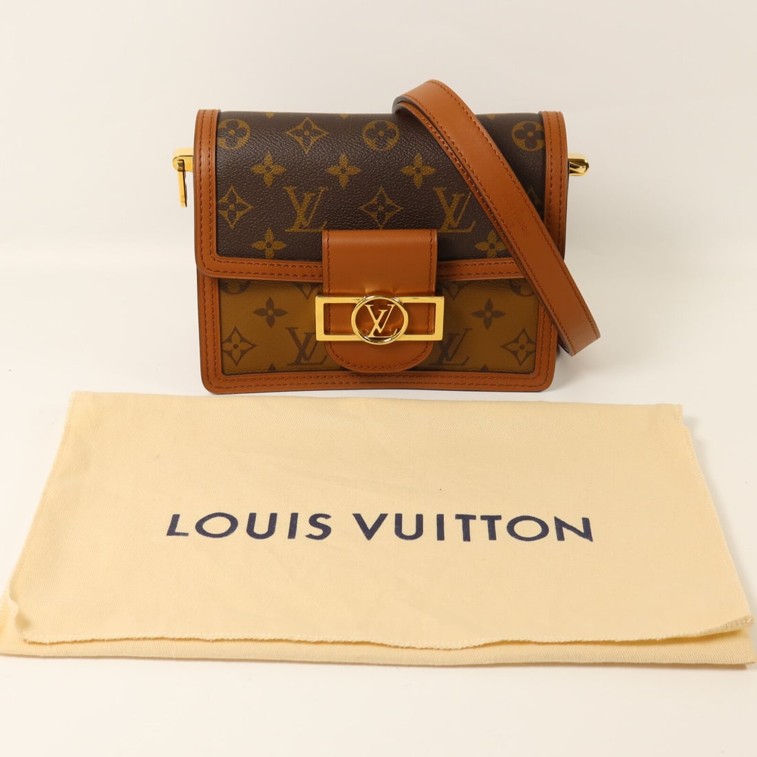 Louis Vuitton Mini Dauphine Brown - 8
