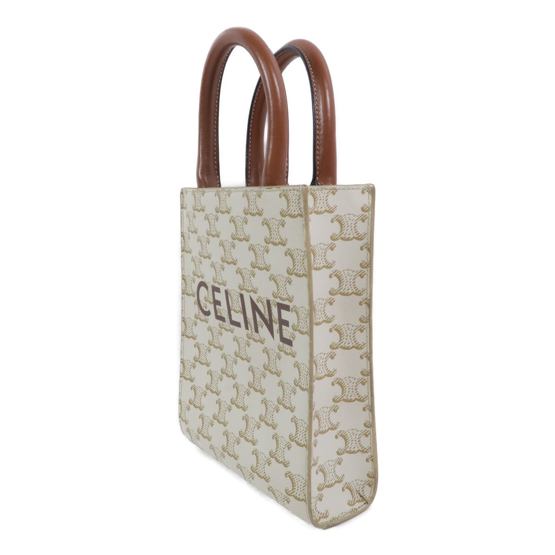 Celine Mini Vertical Cabas Brown - 3