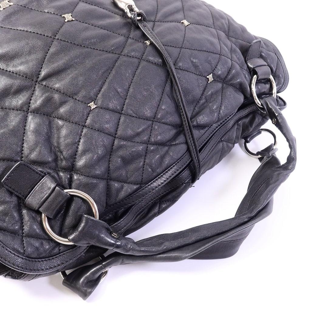Celine Shoulder Bag Black - 9
