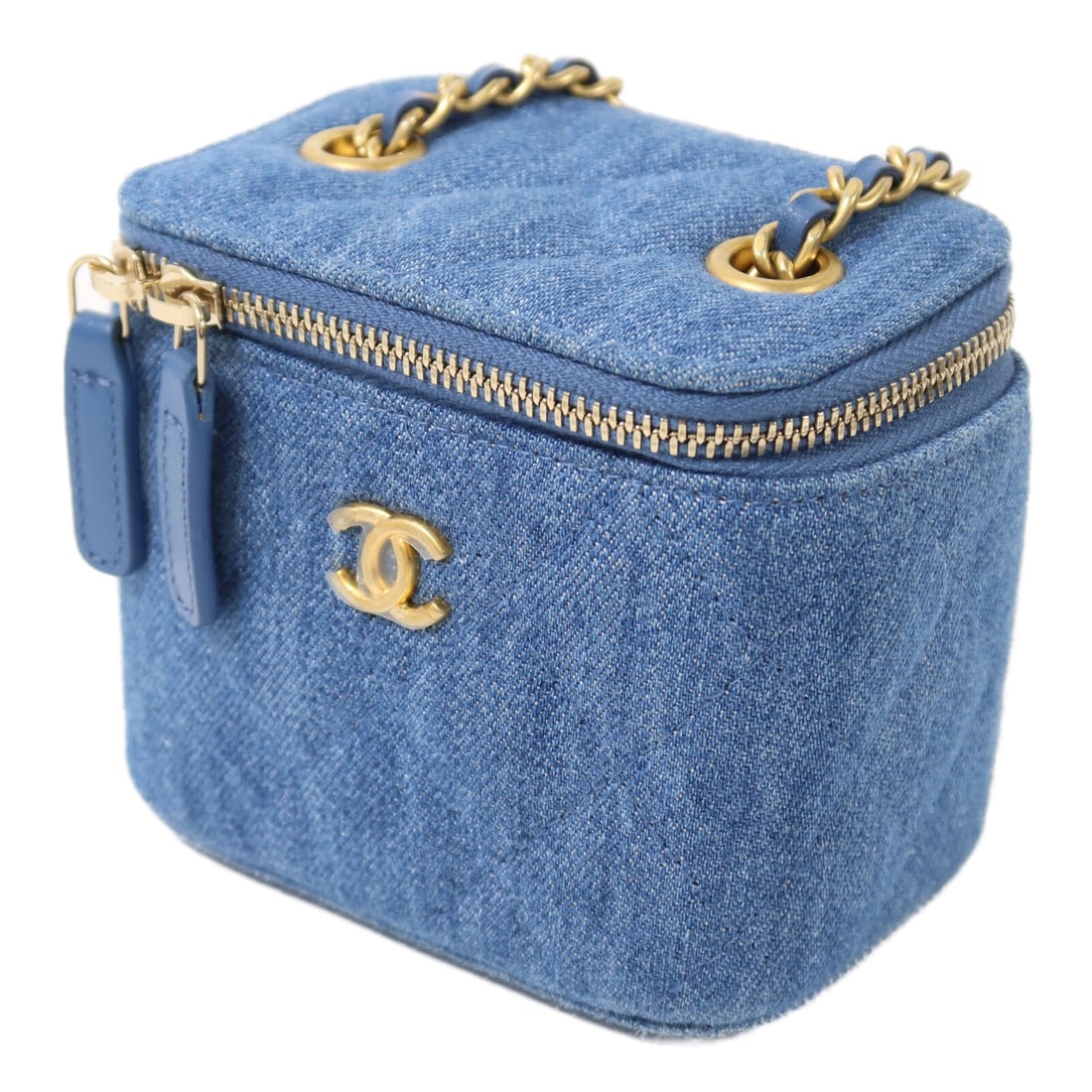 Chanel Mini Vanity Denim Blue - 3