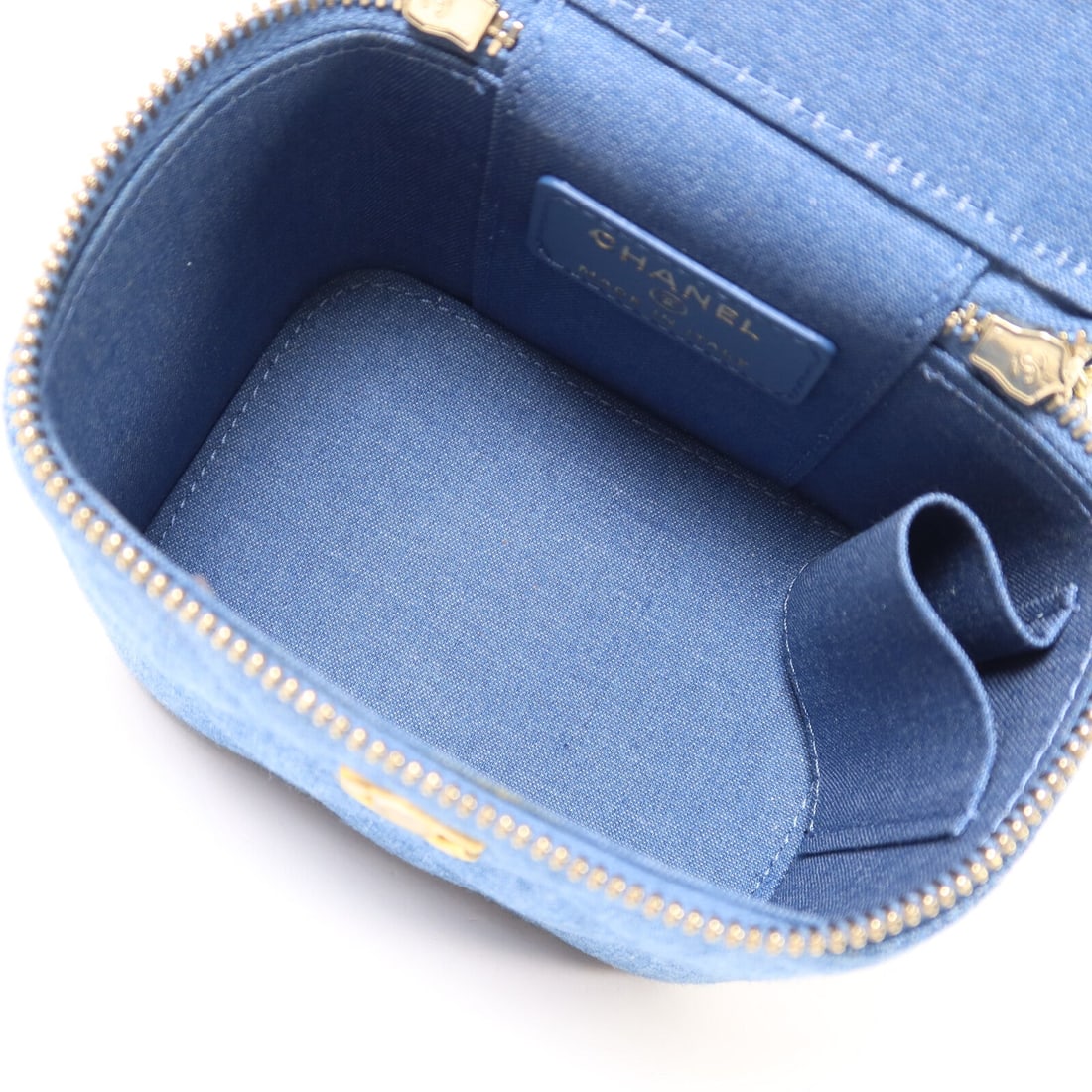 Chanel Mini Vanity Denim Blue - 5