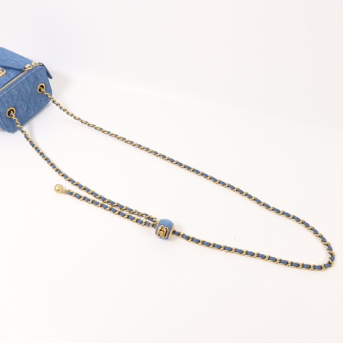 Chanel Mini Vanity Denim Blue - 8