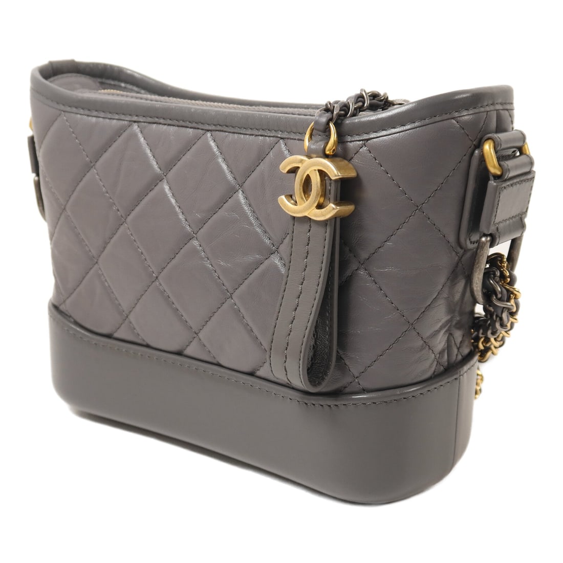 Chanel Gabrielle Small Grey - 3