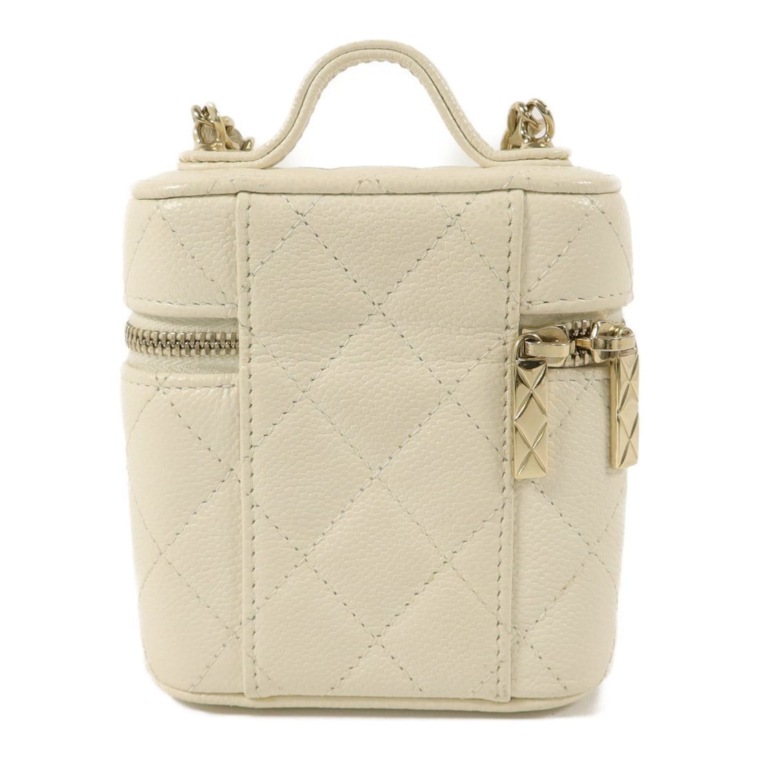 Chanel Mini Box Handle White - 2
