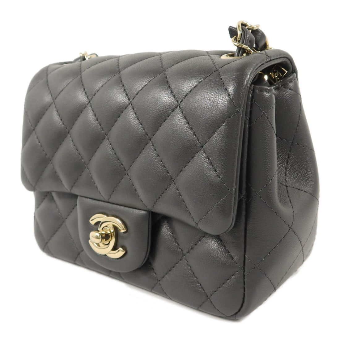 Chanel Mini Classic 17 Grey - 3