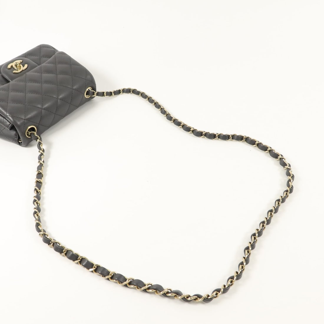 Chanel Mini Classic 17 Grey - 8