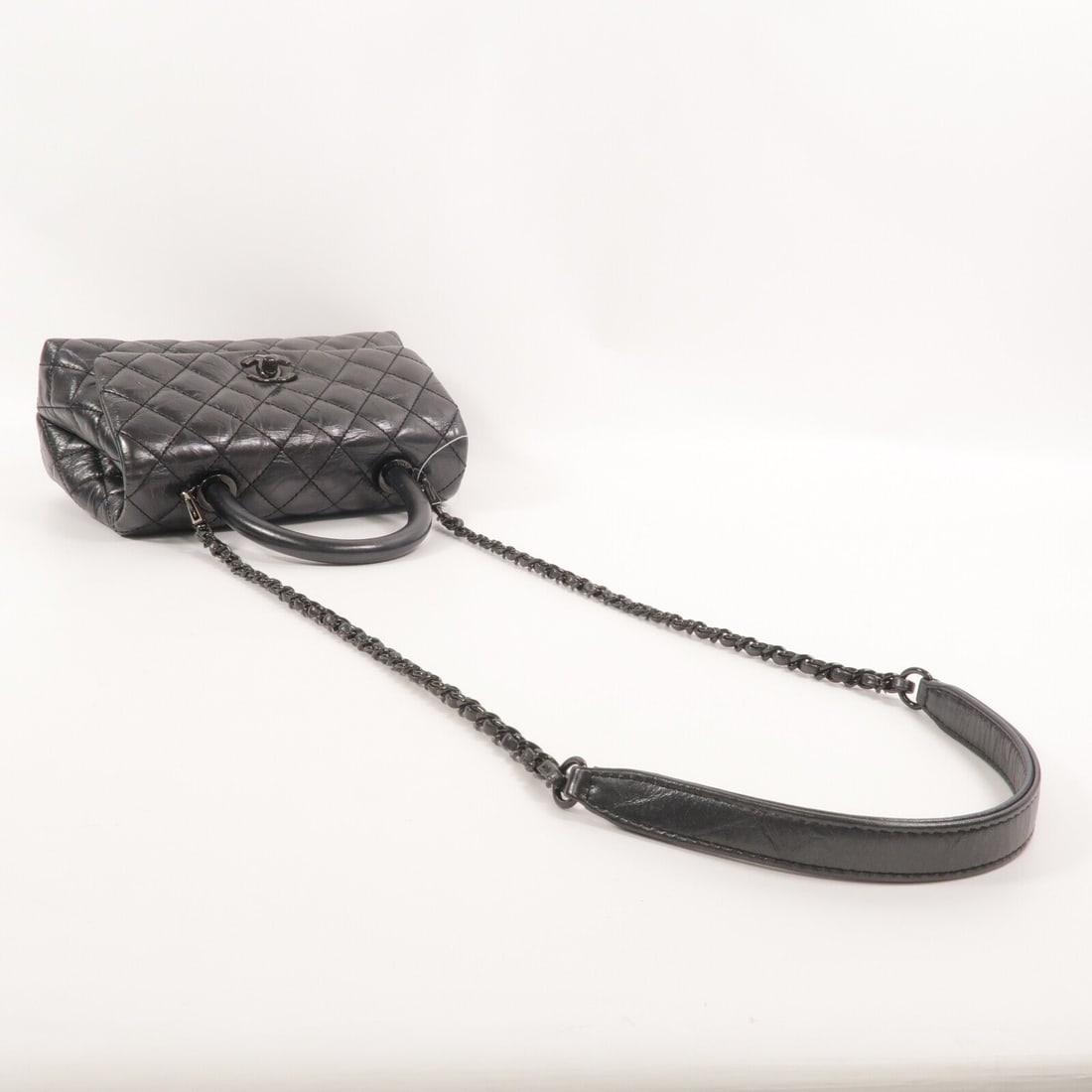 Chanel Coco Handle Small Black - 11