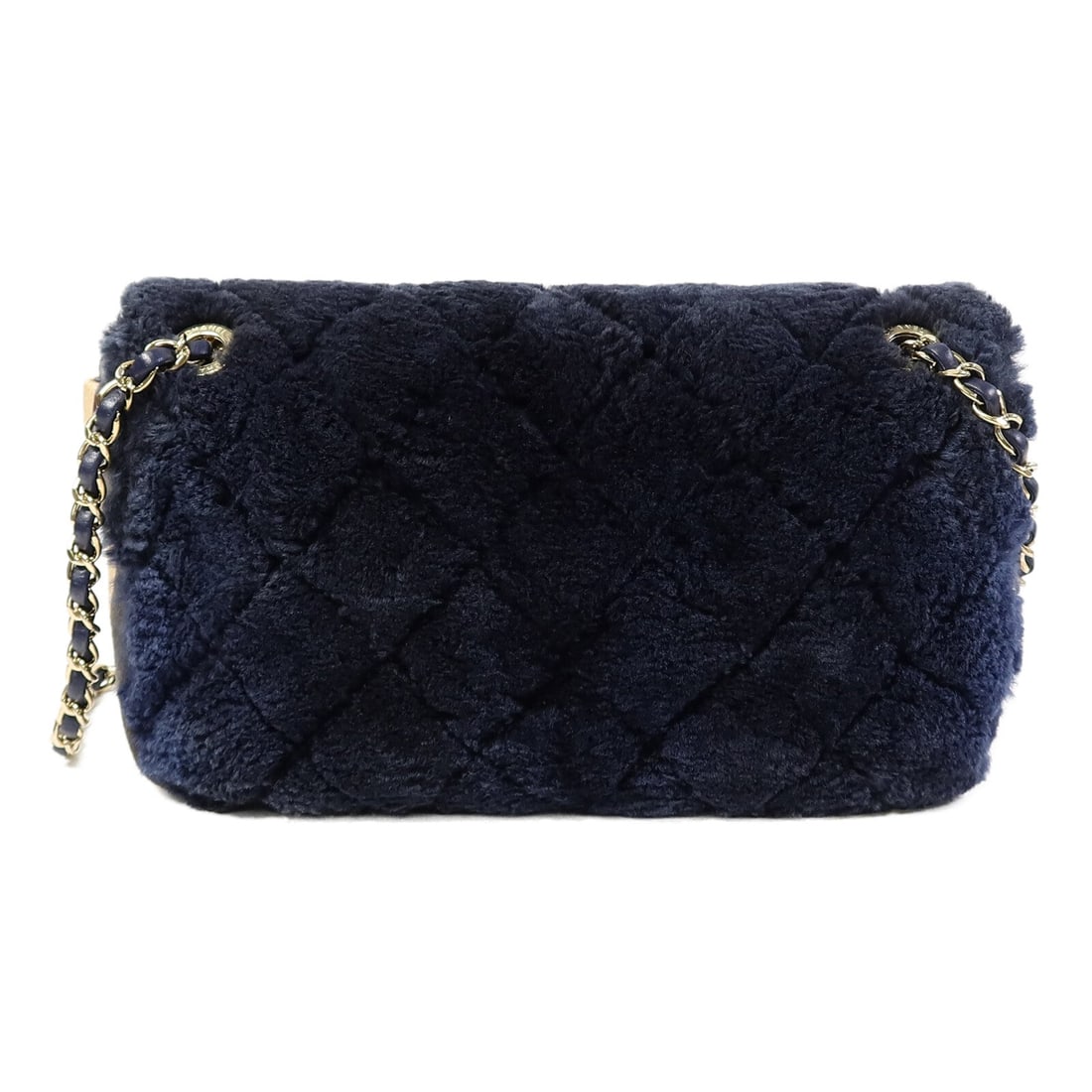 Chanel Flap Bag Medium Navy - 3