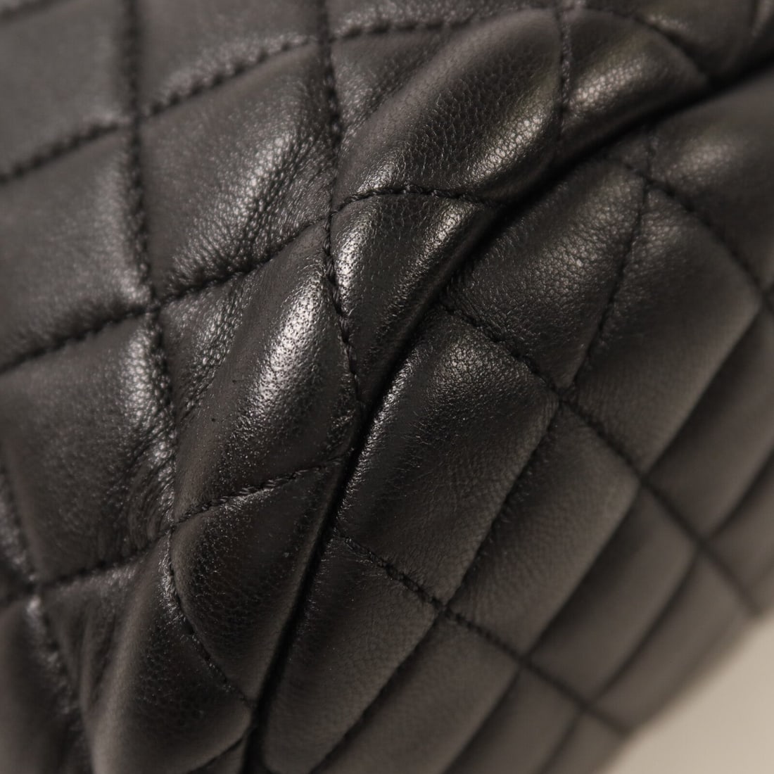 Chanel Backpack Black Lambskin - 12