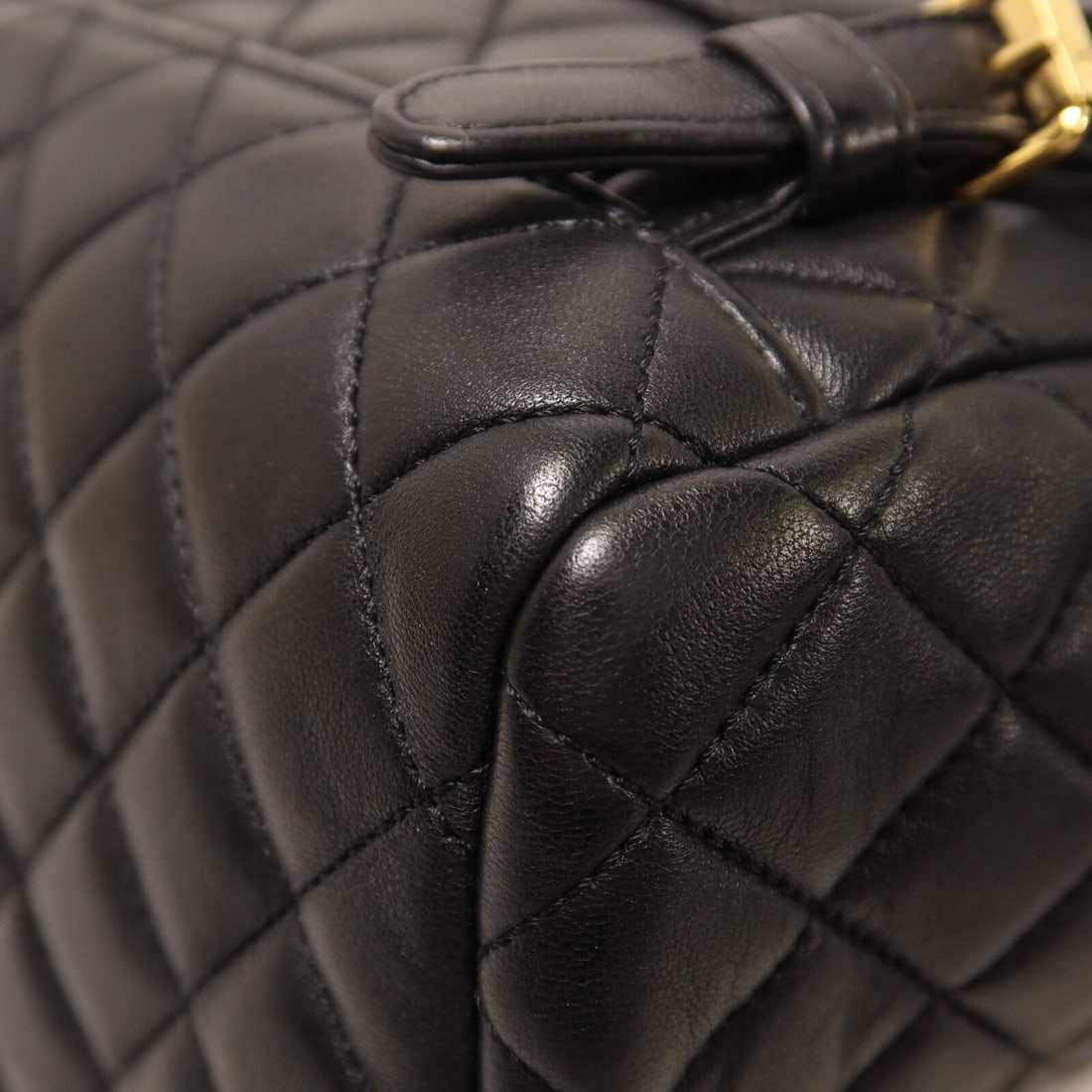 Chanel Backpack Black Lambskin - 15