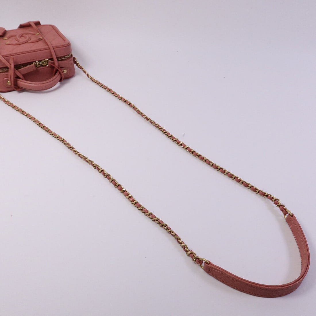 Chanel Vanity Case Pink - 9