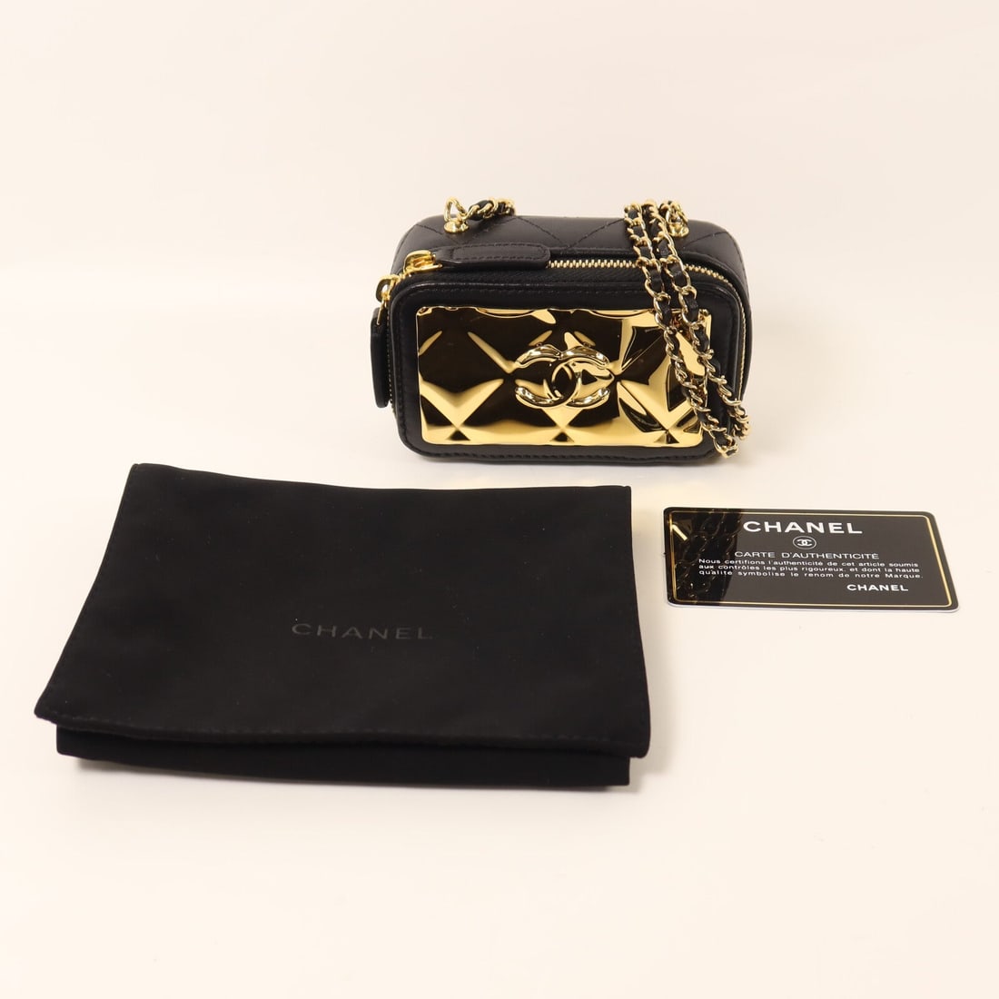 Chanel Mini Vanity Chain Black - 10