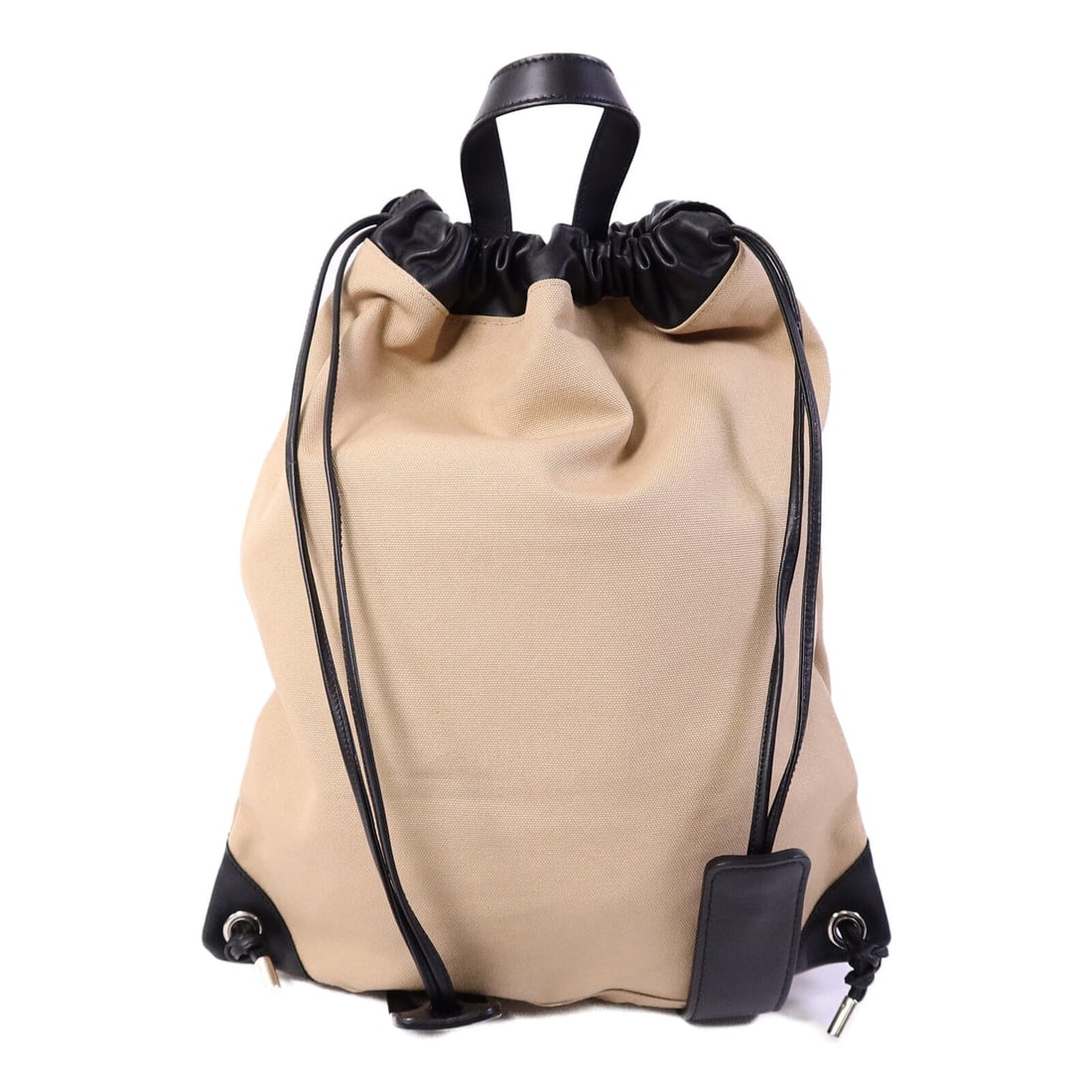 Fendi Canvas Backpack Beige - 2