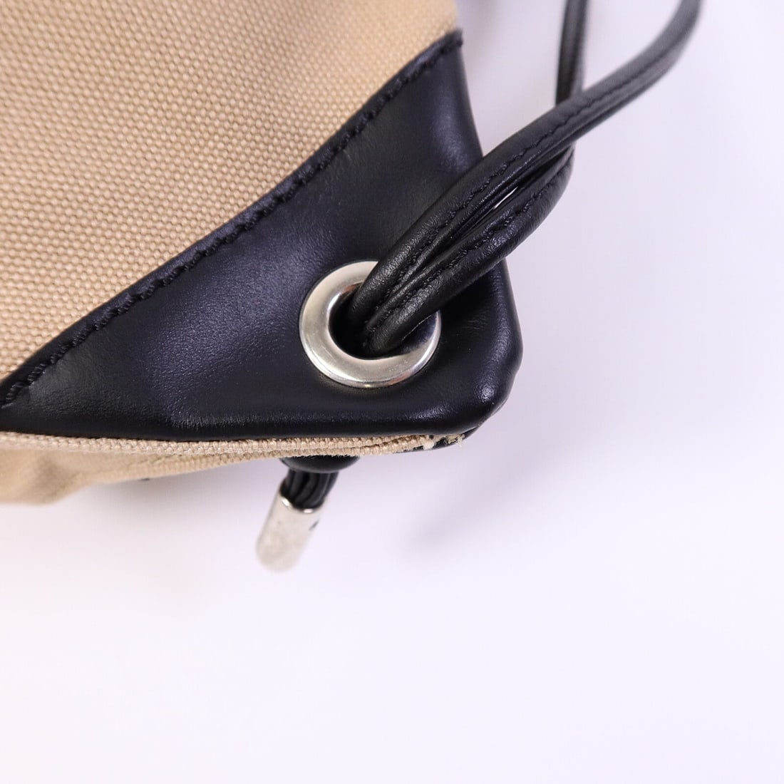 Fendi Canvas Backpack Beige - 9