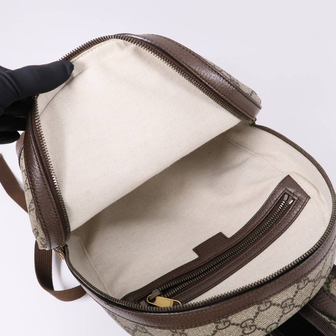 Gucci GG Supreme Backpack Brown - 5