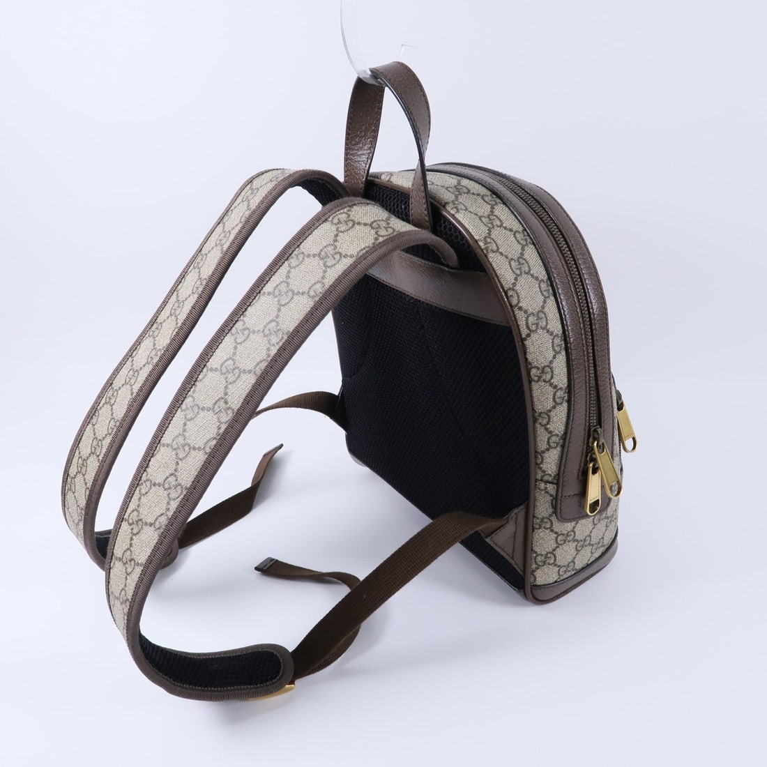 Gucci GG Supreme Backpack Brown - 9