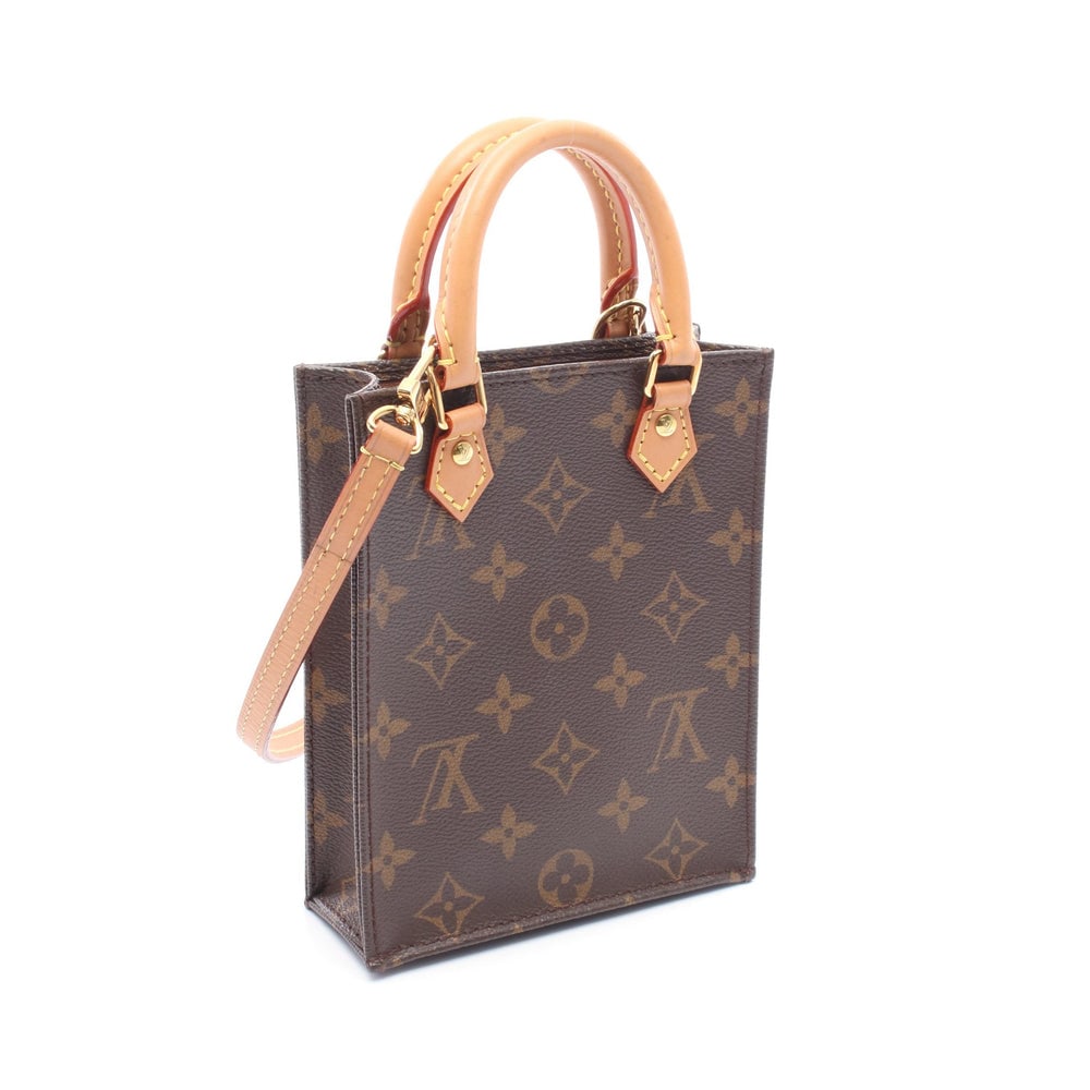 LV Petite Sac Plat Monogram Brown - 2