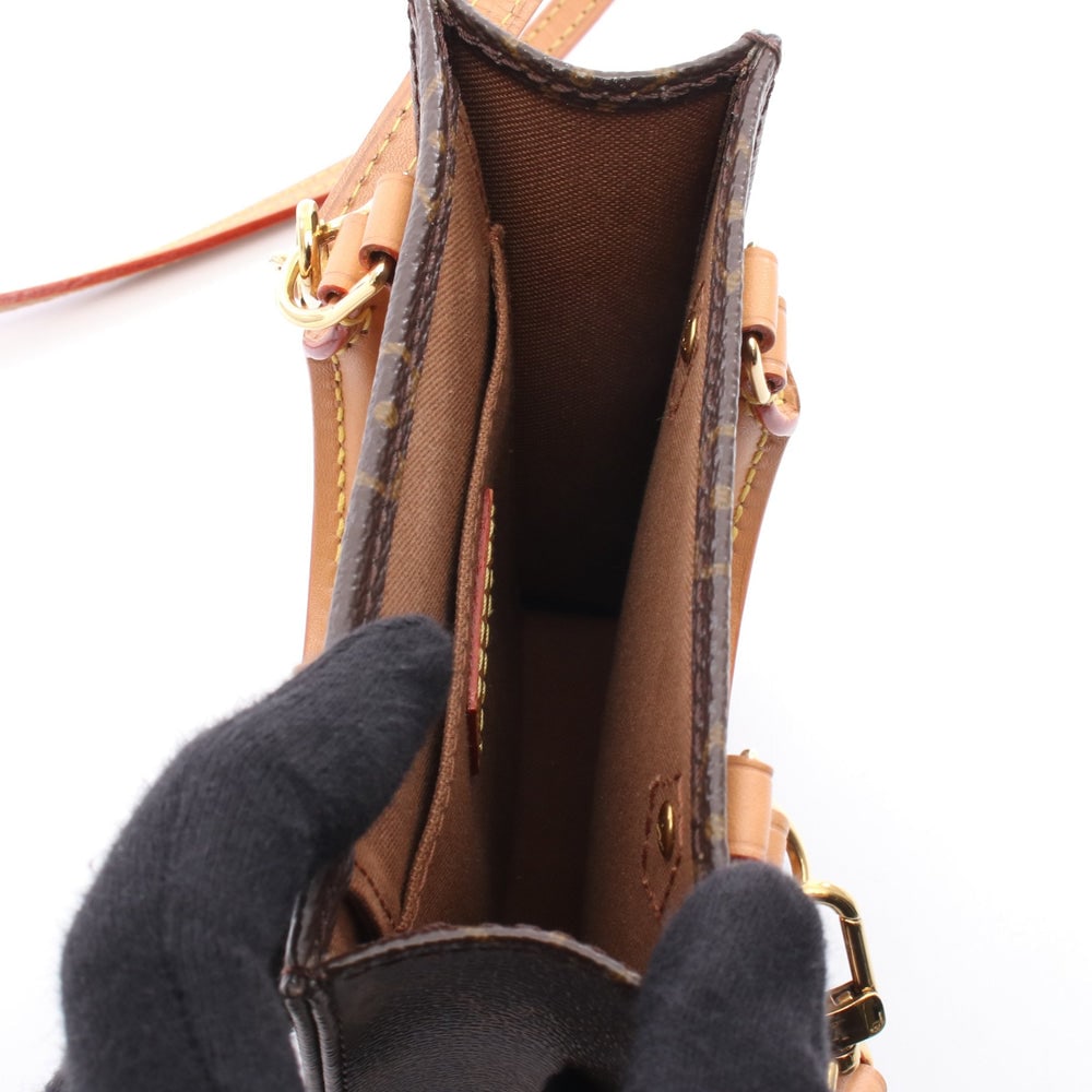 LV Petite Sac Plat Monogram Brown - 3