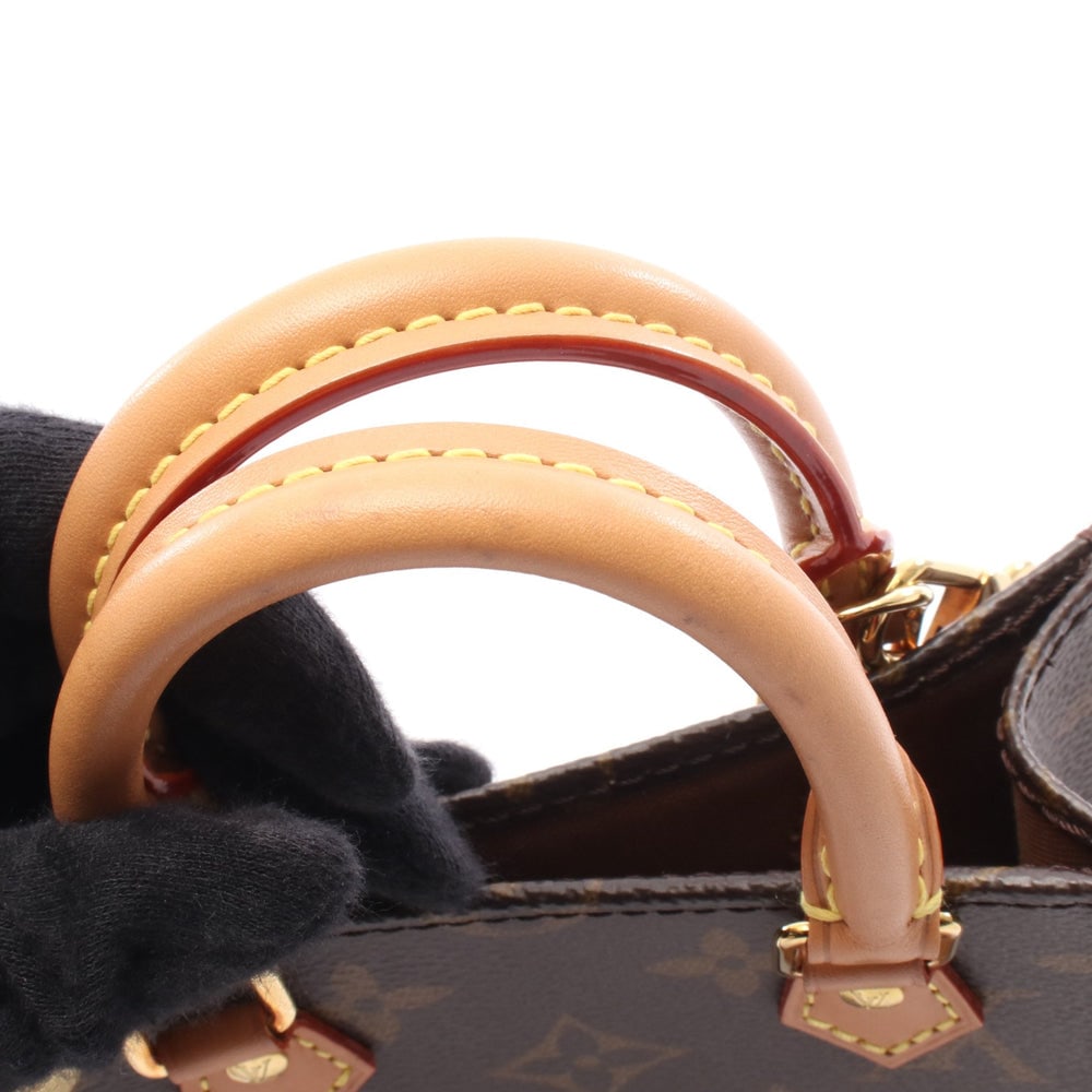 LV Petite Sac Plat Monogram Brown - 6