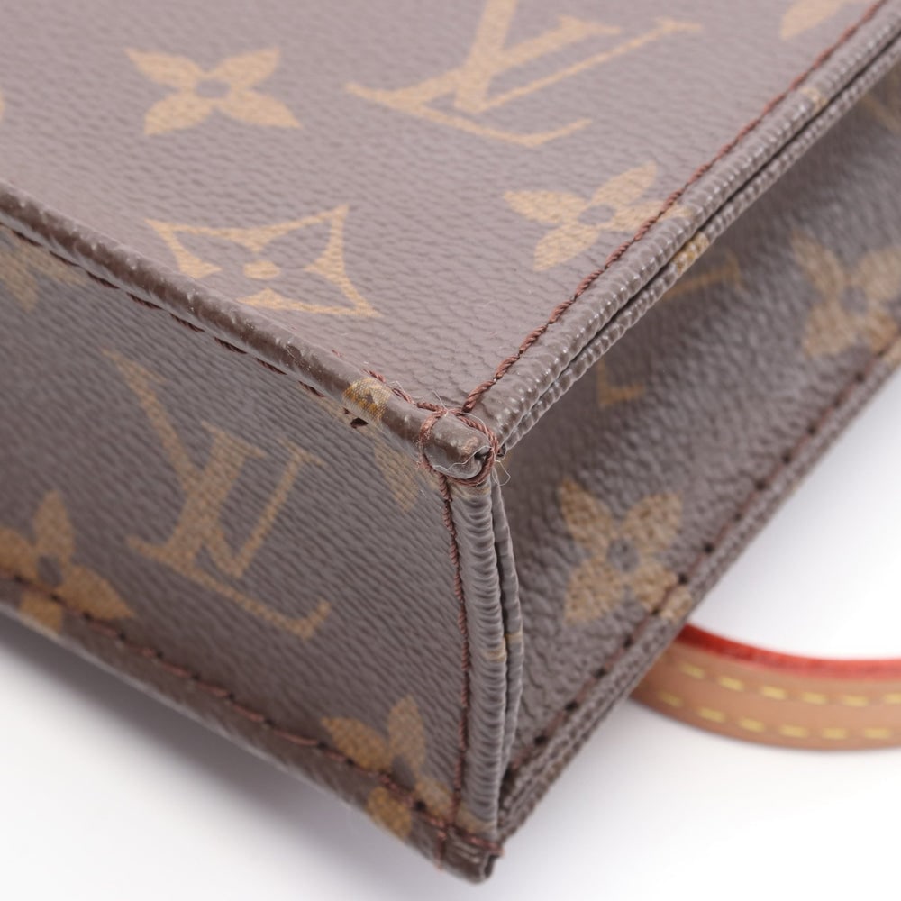 LV Petite Sac Plat Monogram Brown - 7