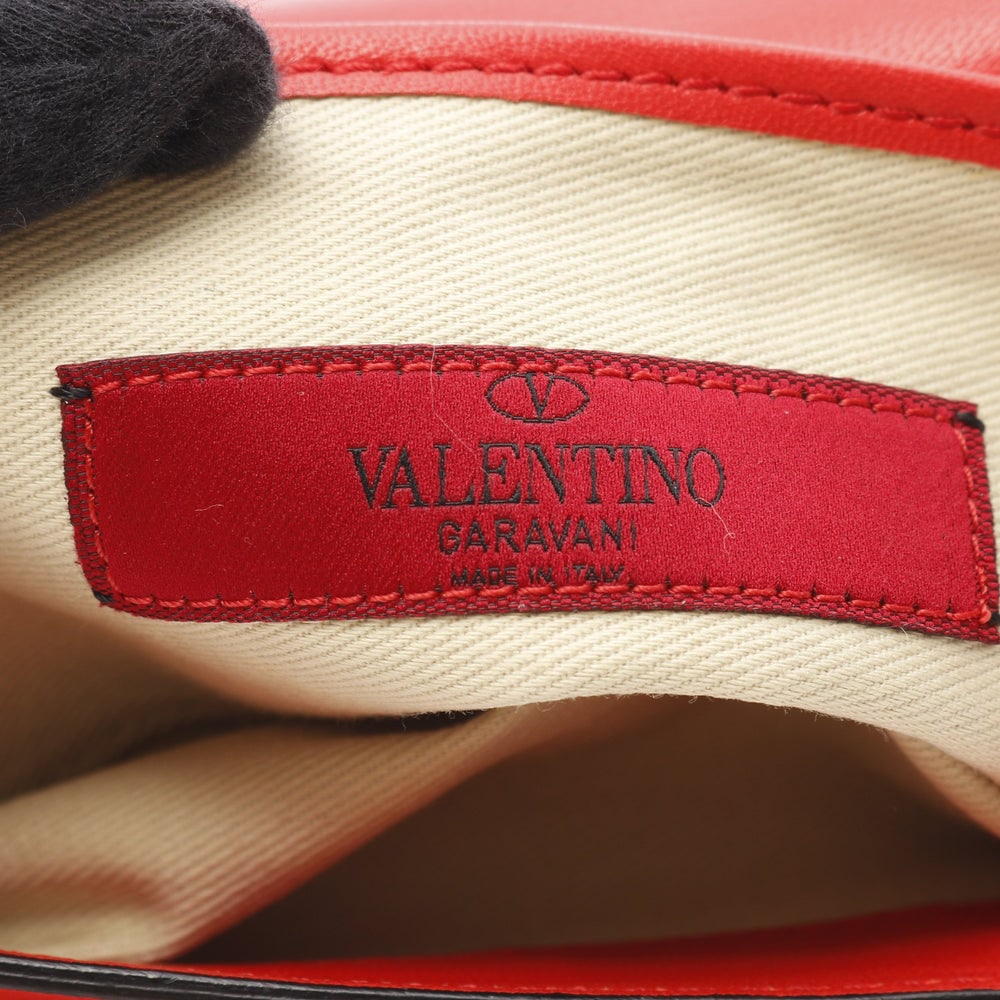 Valentino Chain Rockstud Red - 4