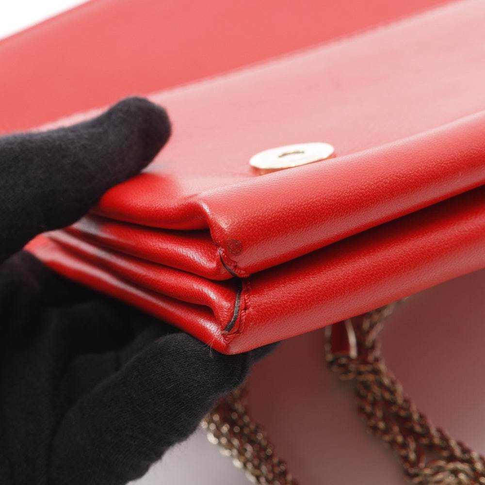 Valentino Chain Rockstud Red - 7