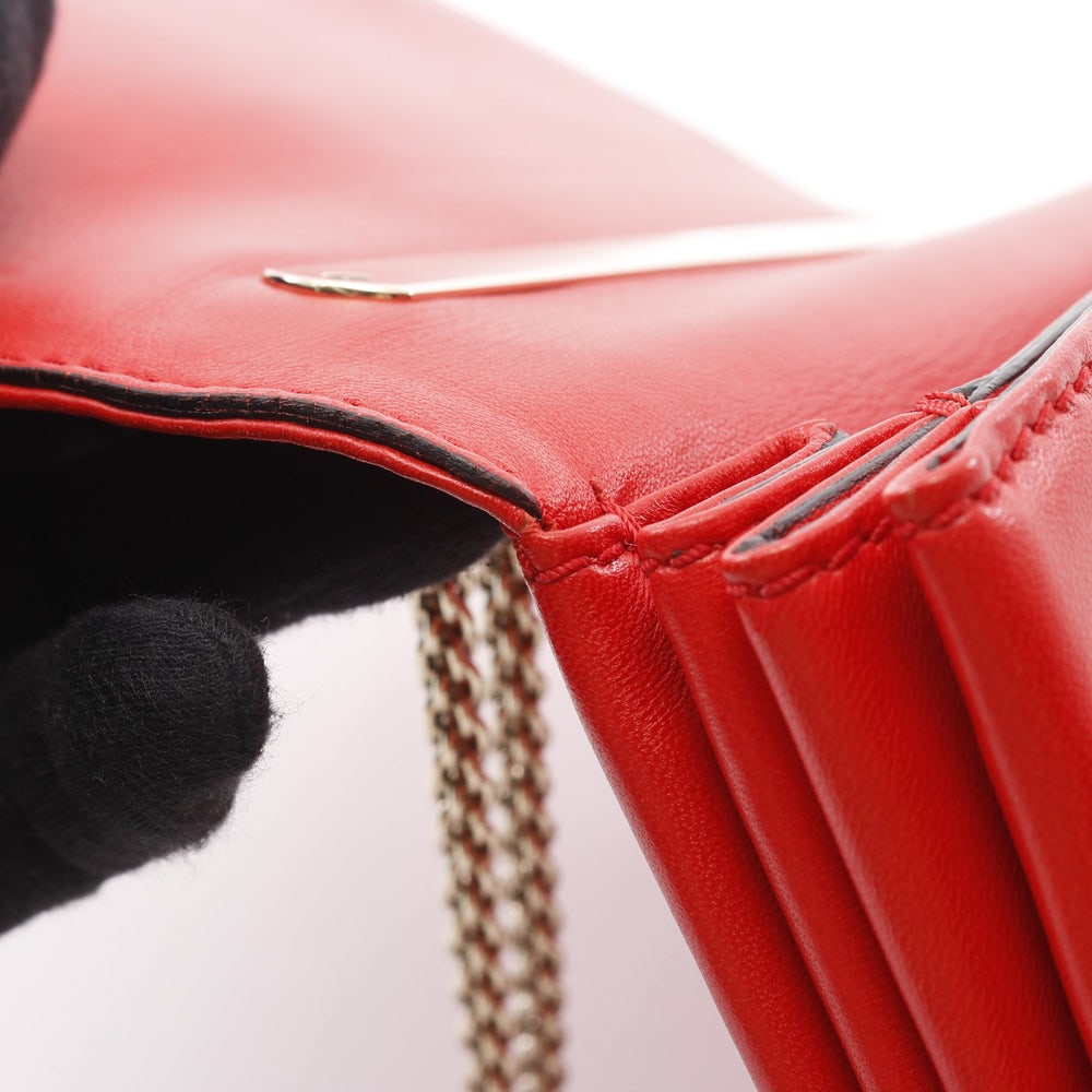Valentino Chain Rockstud Red - 8