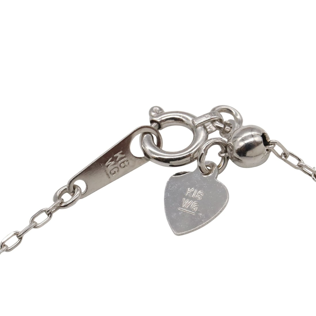 Ruby Necklace White Gold - 3