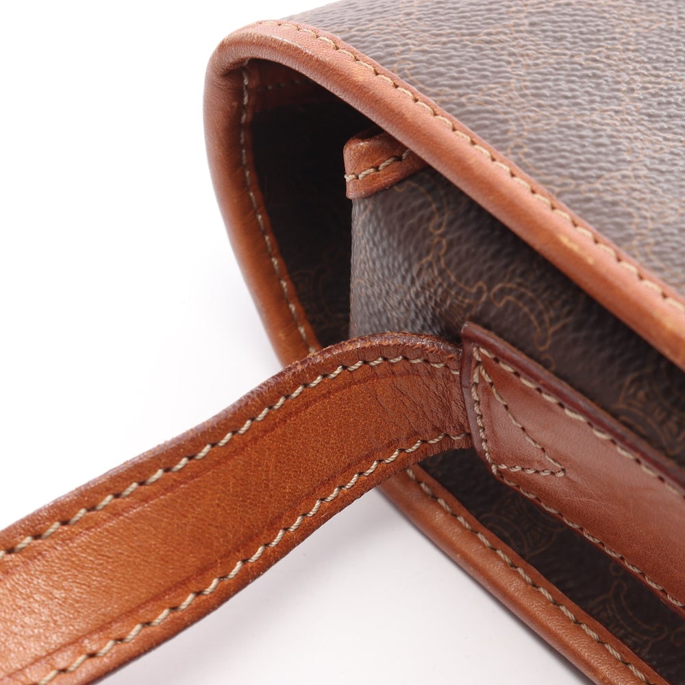 Celine Macadam Shoulder Brown - 14