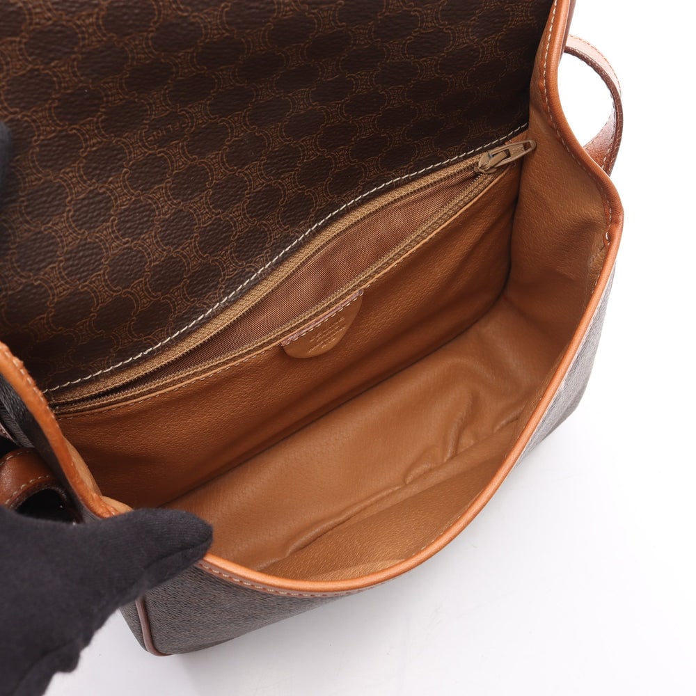 Celine Macadam Shoulder Brown - 3