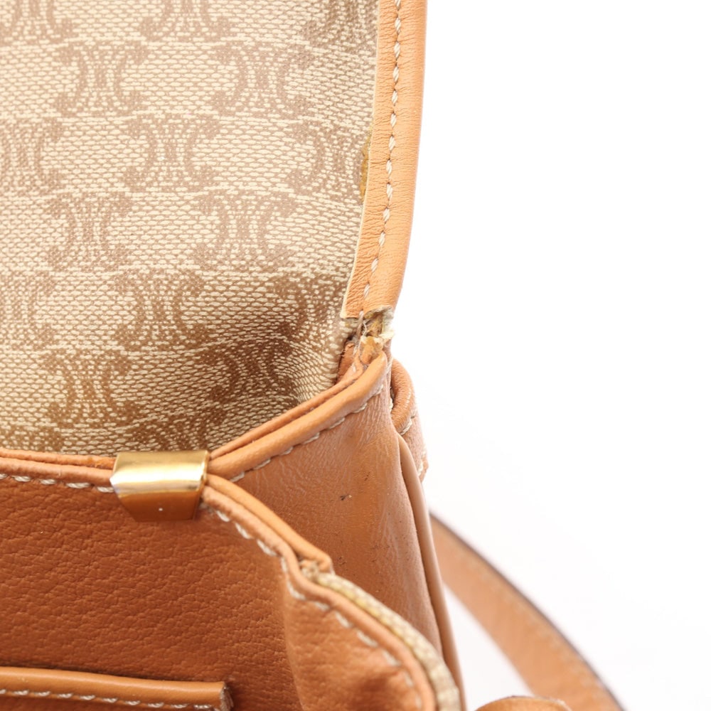 Celine Macadam Shoulder Beige - 8