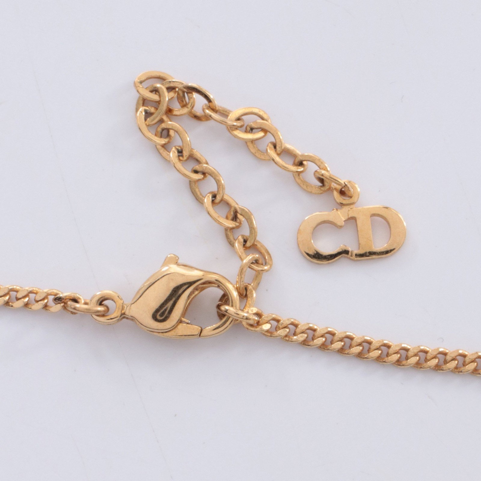 Dior Logo GP Necklace - 4