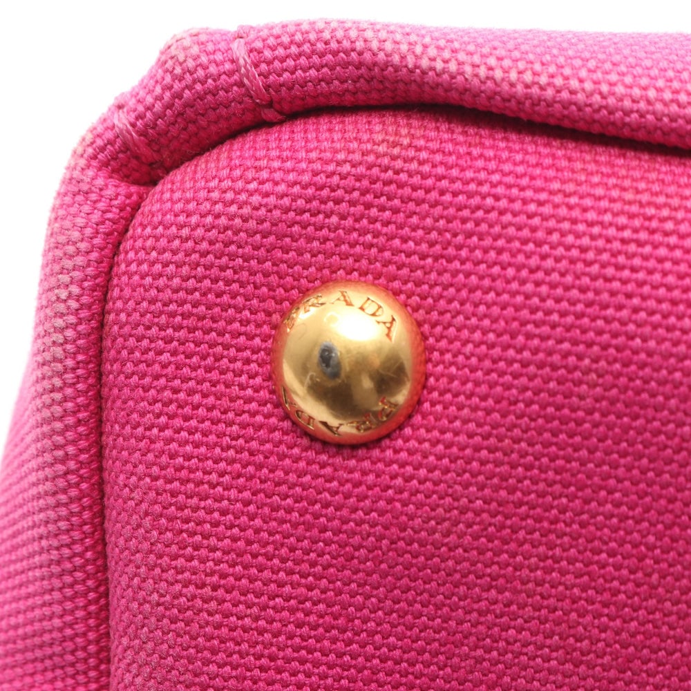 Prada Canapa Tote Pink - 7