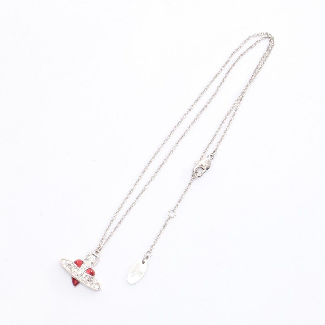 Vivienne Heart Orb Silver Red - 3