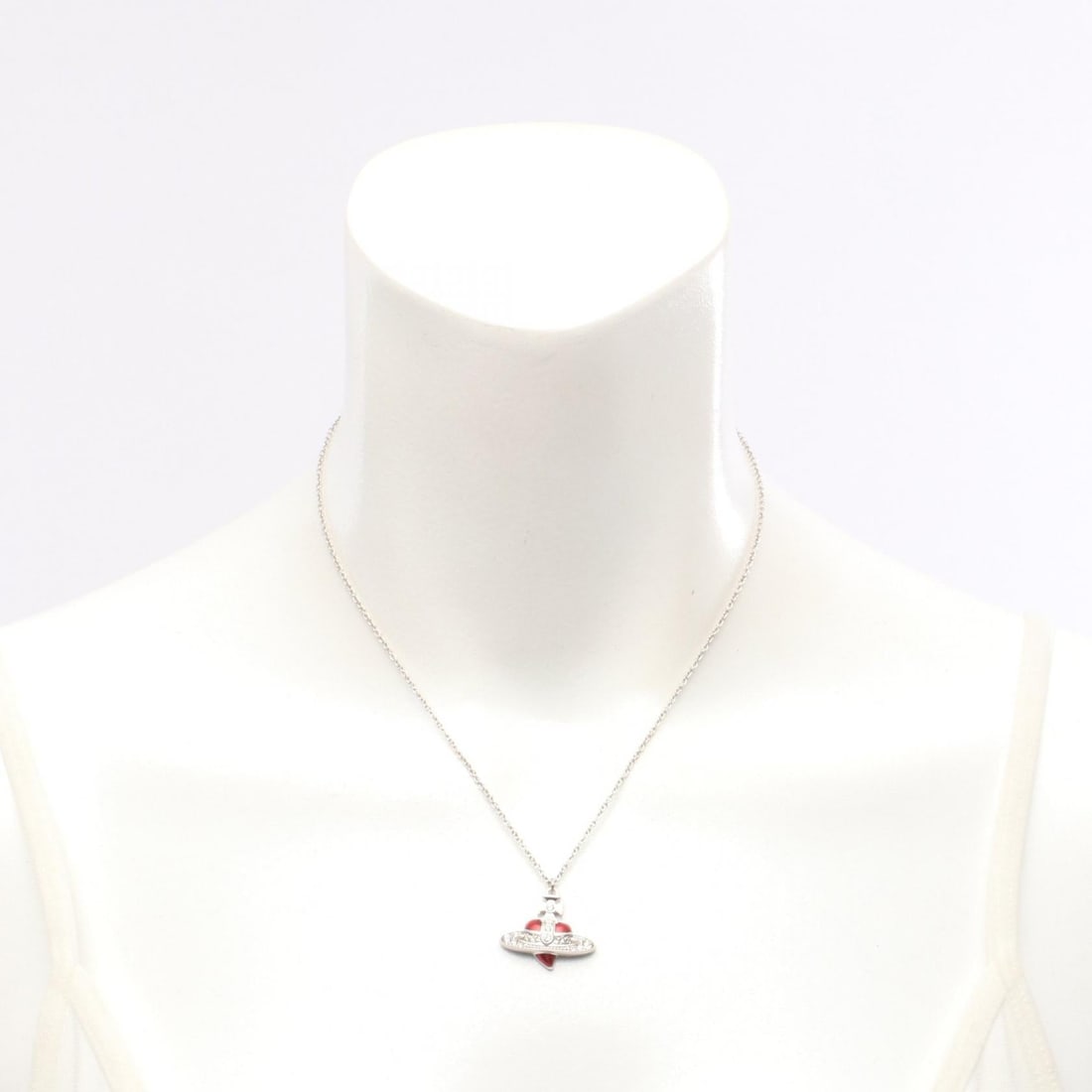 Vivienne Heart Orb Silver Red - 5