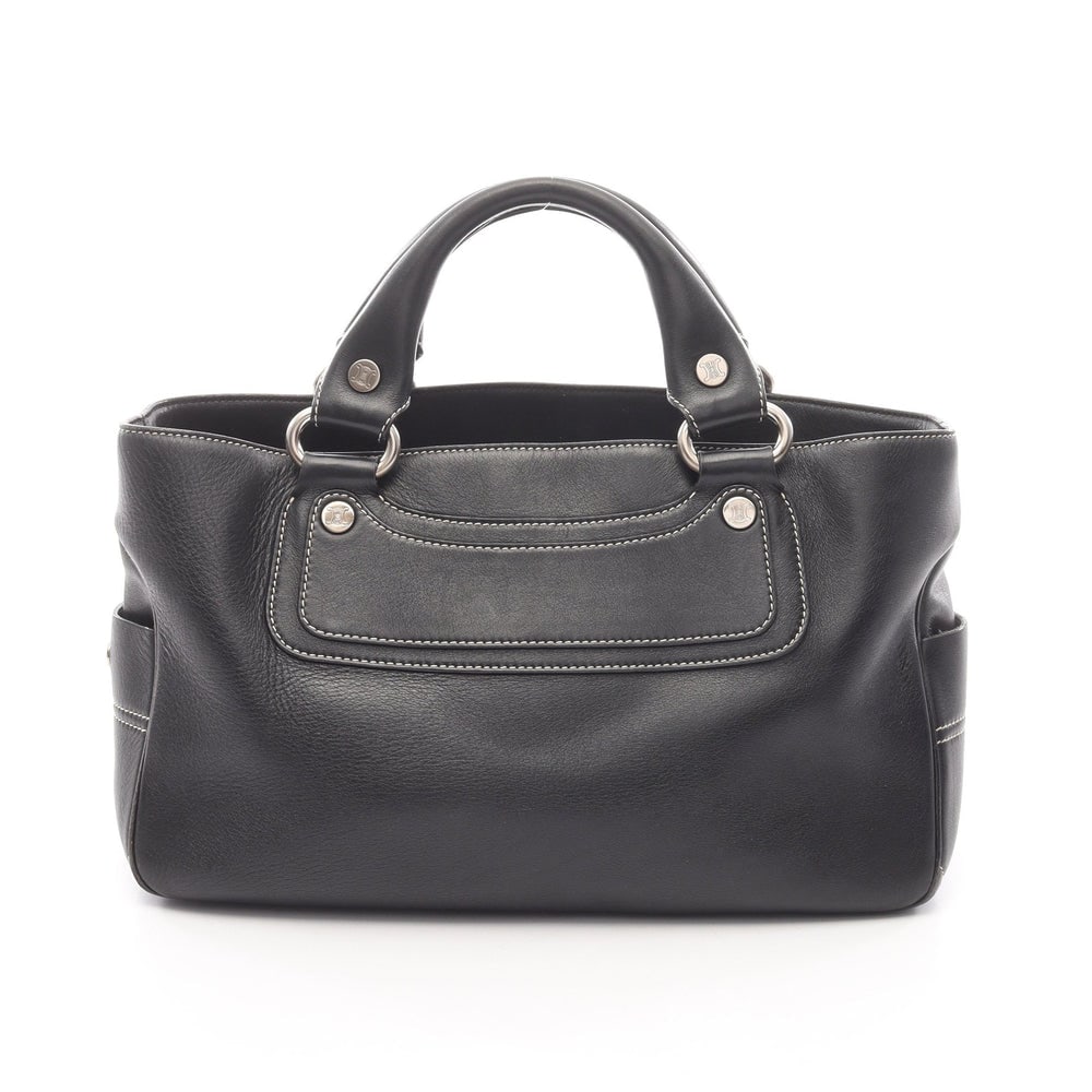 Celine Boogie Bag Black: Celine Boogie Bag Handbag. Color: Black. Material: Leather. Size: 34.5/31 X 20 X 13 Cm. Handle: 31 Cm.