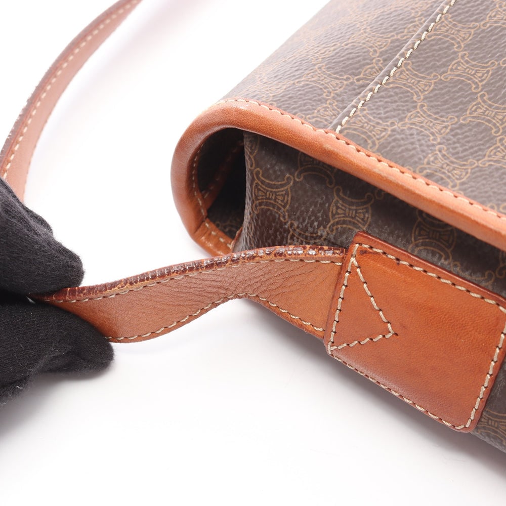 Celine Macadam Shoulder Brown - 11