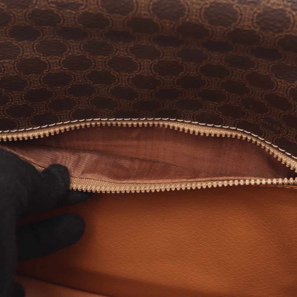 Celine Macadam Shoulder Brown - 5
