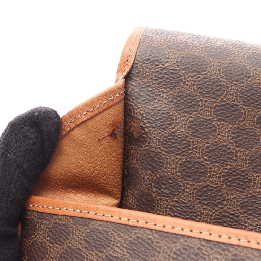 Celine Macadam Shoulder Brown - 7