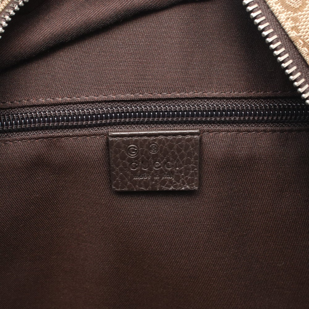 Gucci GG Canvas Backpack Beige Brown - 4