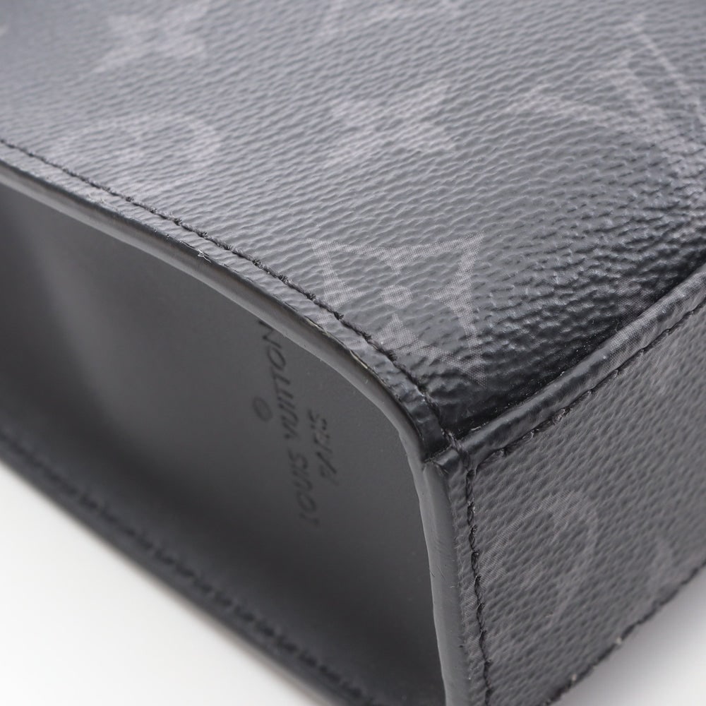 LV Sac Plat Cloth Eclipse Black - 5