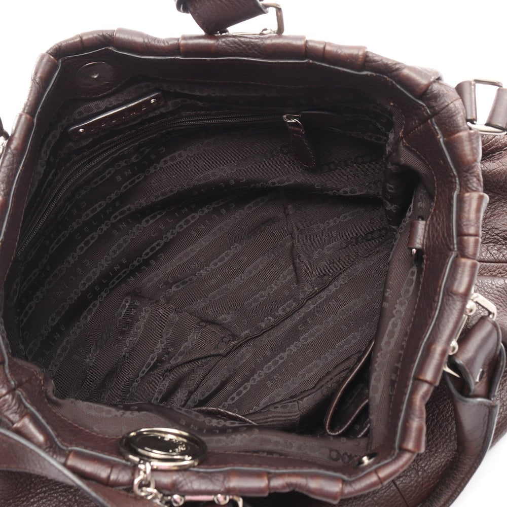 Celine Pillow Small 2Way Brown - 3