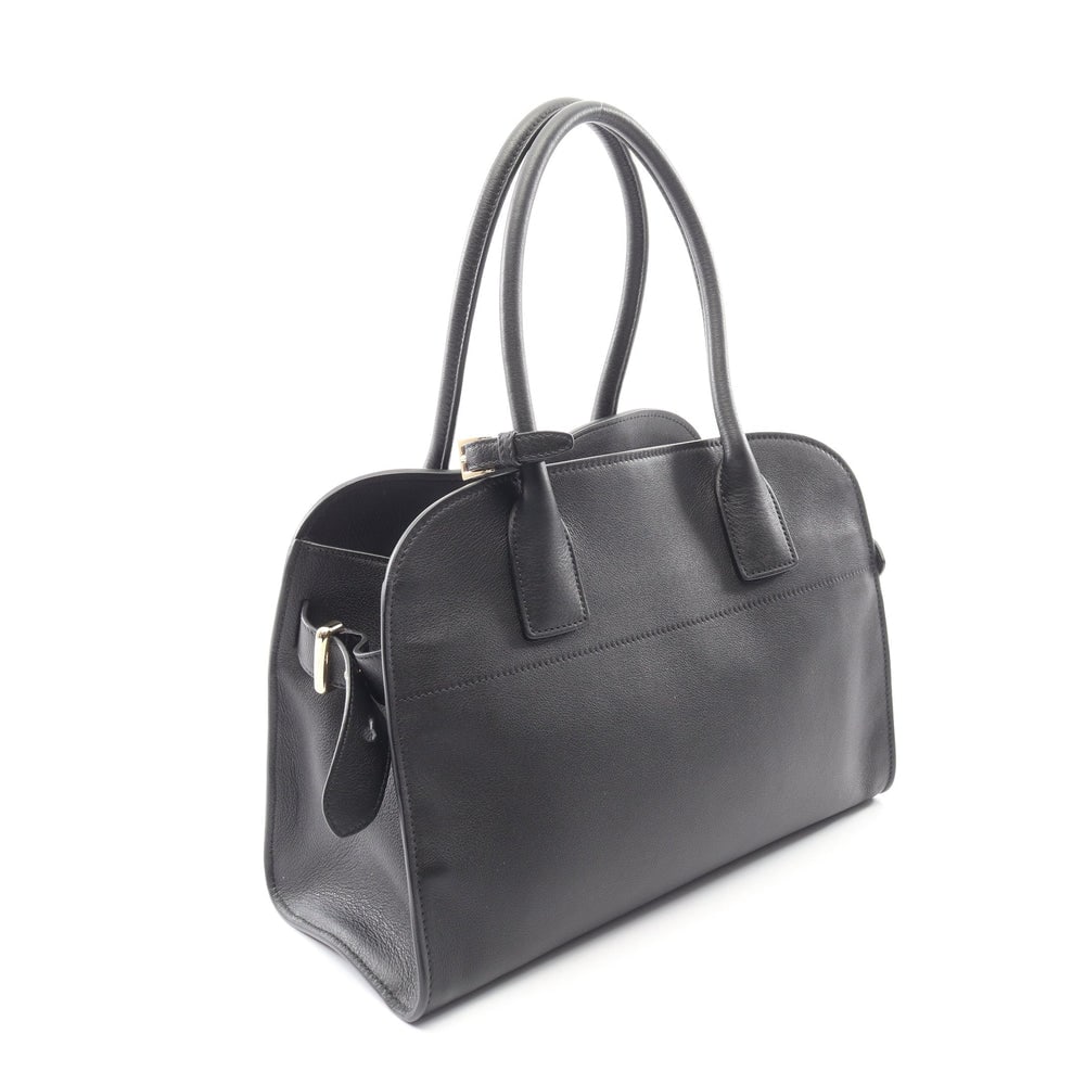 Prada Soft Grain Tote Black - 2