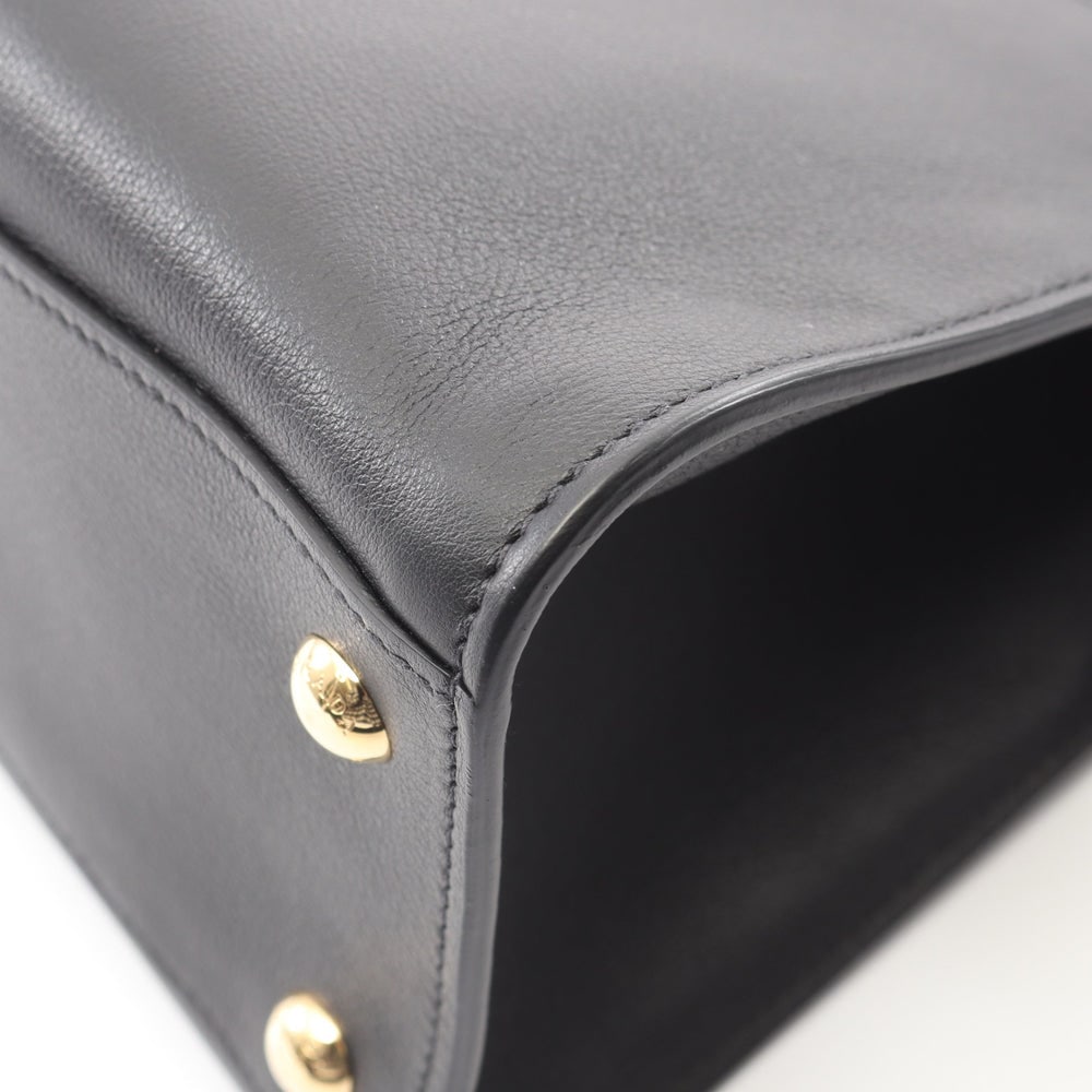 Prada Soft Grain Tote Black - 6