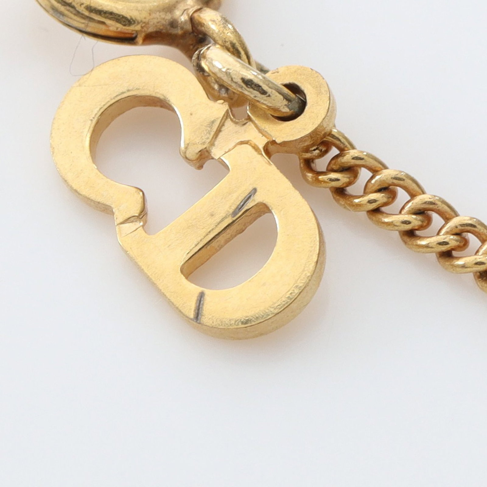 Dior CD Circle GP Gold Necklace - 7