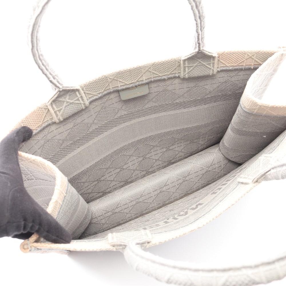 Dior Book Tote Medium Gray - 3