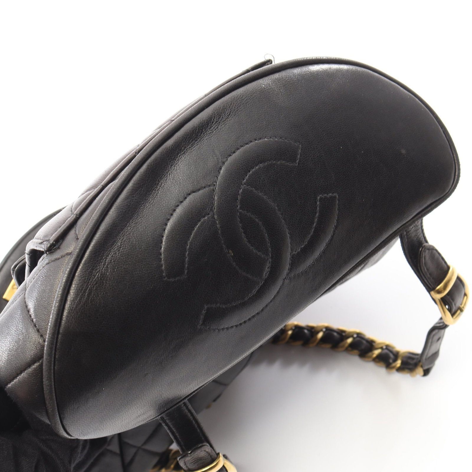 Chanel Vintage Backpack Black - 8